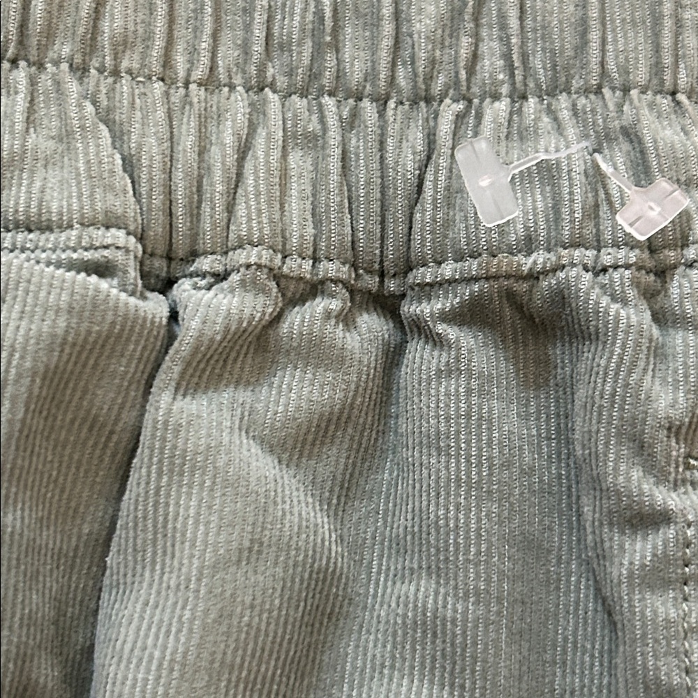NWT Madewell Corduroy Pull-On Tapered Pants in Frosted Sage size Small - Picture 9 of 15